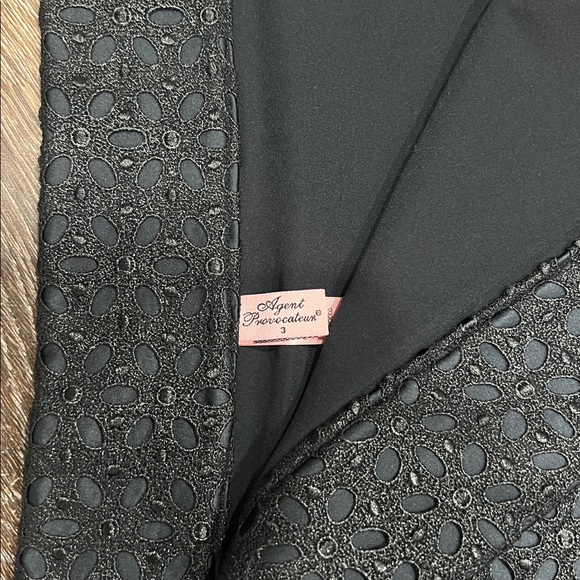 AGENT PROVOCATEUR “DEBORAH” Beautiful Skirt in Black W/ Front & Back Slit 🖤 - Picture 7 of 10